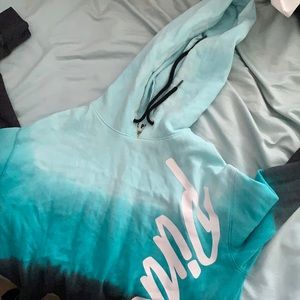 Pink, VS cropped hoodie